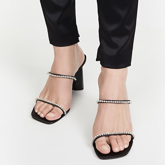 Dolce Vita Shoes - DOLCE VITA Naylin Crystal Embellished Slide Sandal